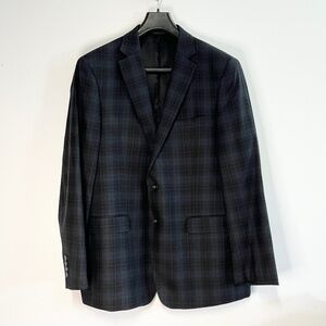 Calvin Klein Men's 100% Wool Suit Jacket / Blazer / Sport Coat